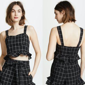 SHOPBOP J.O.A. x Chriselle Peplum Tank - M